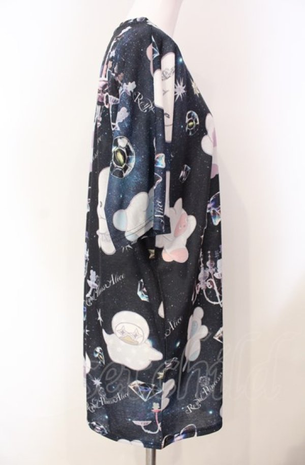 画像2: Royal Princess Alice / スペイシープリンセス beco+81コラボ 第2段 Tシャツ  クロ系 O-25-08-05-061-LO-TO-IG-OS (2)