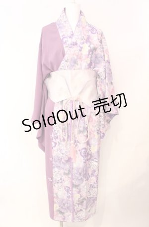 画像: 【SALE】Qutie Frash / 2025 浴衣3点SET  ライトパープル O-25-08-05-020-QU-OP-IG-ZT452