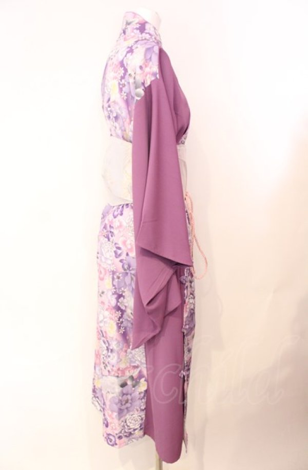 画像2: Qutie Frash / 2025 浴衣3点SET  ライトパープル O-25-08-05-020-QU-OP-IG-ZT452 (2)