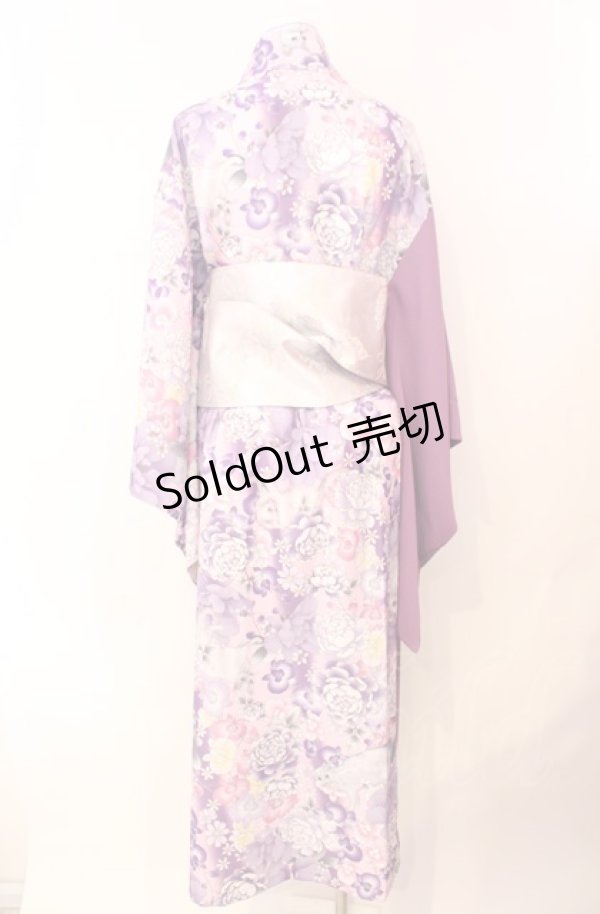画像3: 【SALE】Qutie Frash / 2025 浴衣3点SET  ライトパープル O-25-08-05-020-QU-OP-IG-ZT452 (3)