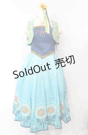 画像: Secret Honey / Surprise Dress(frozen fever・Elsa ver ドレスセット 2 グリーンｘアイボリー O-25-08-05-024-CA-OP-YM-OS