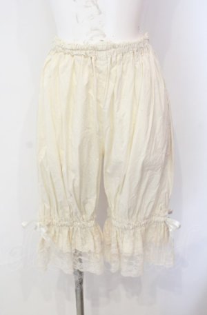 画像: metamorphose / ラッセルレースドロワーズ  生成り O-25-08-05-003-ME-PA-IG-OS