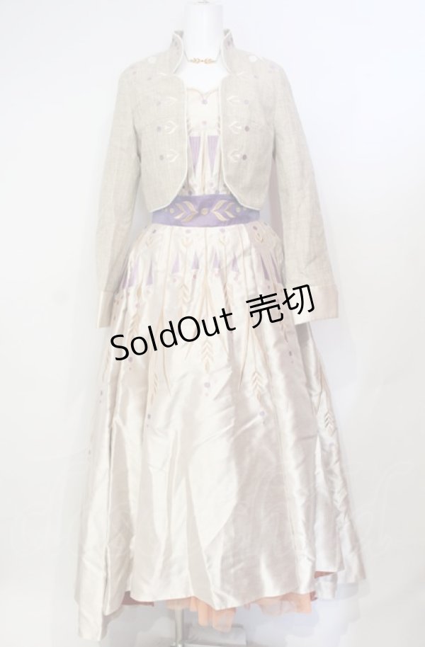 画像1: Secret Honey / Harvest festival Dress (Frozen2 Anna ver ドレスセット 2 ベージュ O-25-08-05-025-CA-OP-YM-OS (1)