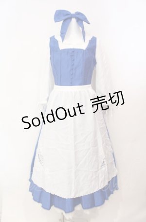 画像: Secret Honey / Little town Dress （Beauty and the Beast ver. ドレス 2 ブルーｘシロ O-25-08-05-027-CA-OP-YM-ZT0807A