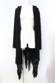 画像1: DARK IN LOVE / Retro baggy casual punk overwear　カーディガン L ブラック O-25-08-07-046-PU-TO-OW-OS (1)