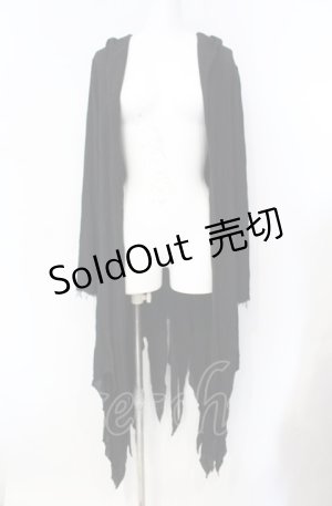画像: DARK IN LOVE / Retro baggy casual punk overwear　カーディガン L ブラック O-25-08-07-046-PU-TO-OW-OS