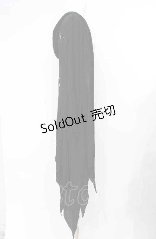 画像2: DARK IN LOVE / Retro baggy casual punk overwear　カーディガン L ブラック O-25-08-07-046-PU-TO-OW-OS (2)
