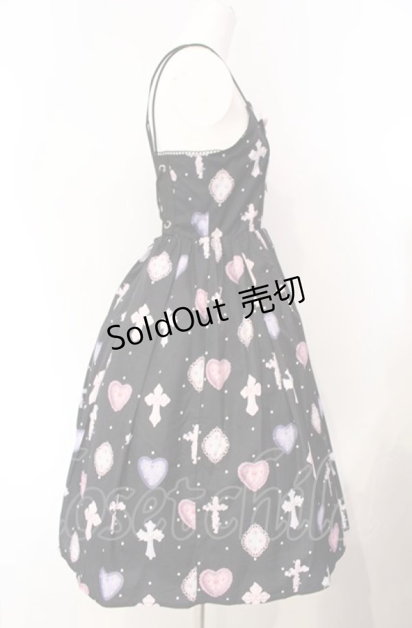 画像3: axes femme kawaii / ロージークロスジャンスカ  クロ O-25-08-07-005-AX-OP-IG-OS (3)