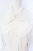 画像2: LAPIN AGILL / キルシュジョーゼットブラウス  ホワイト O-25-08-07-064-EL-BL-IG-OS (2)