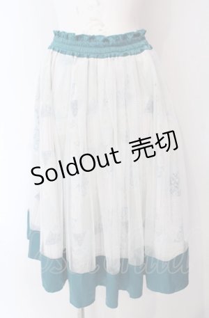 画像: axes femme / パッチワーク柄スカート/ミュルーズ染織美術館コラボ   O-25-08-07-080-AX-SK-IG-OS