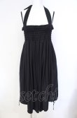 画像1: PEACE NOW / シャーリングホルターパンツ M ブラック O-25-08-07-002-PU-PA-IG-OS (1)