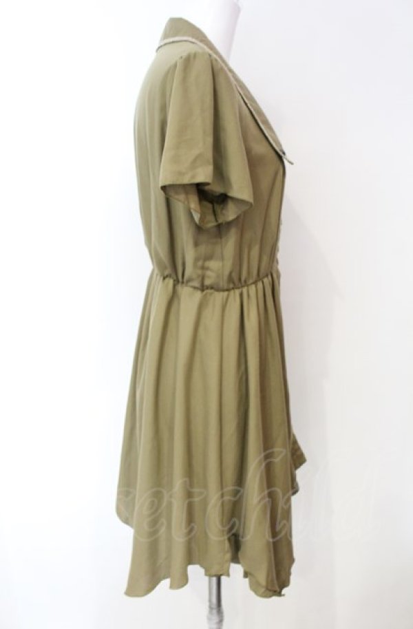 画像3: axes femme / 重ね風裾イレヘムチュニック M イエローけい O-25-08-07-088-AX-OP-IG-ZT081 (3)