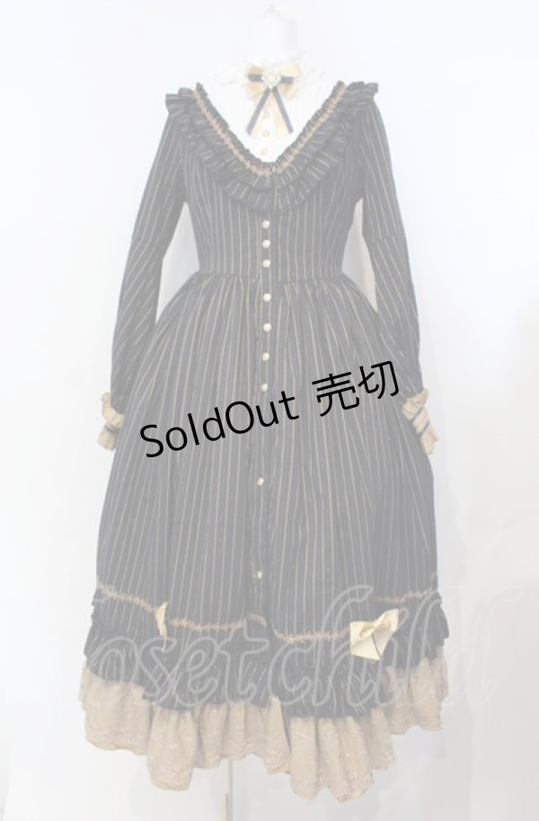 画像1: (海外ロリィタ)Fantastic Wind / フィレンツェの旅人ワンピース M ネイビー O-25-08-07-010-LO-AC-OW-OS (1)