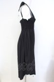 画像2: PEACE NOW / シャーリングホルターパンツ M ブラック O-25-08-07-002-PU-PA-IG-OS (2)