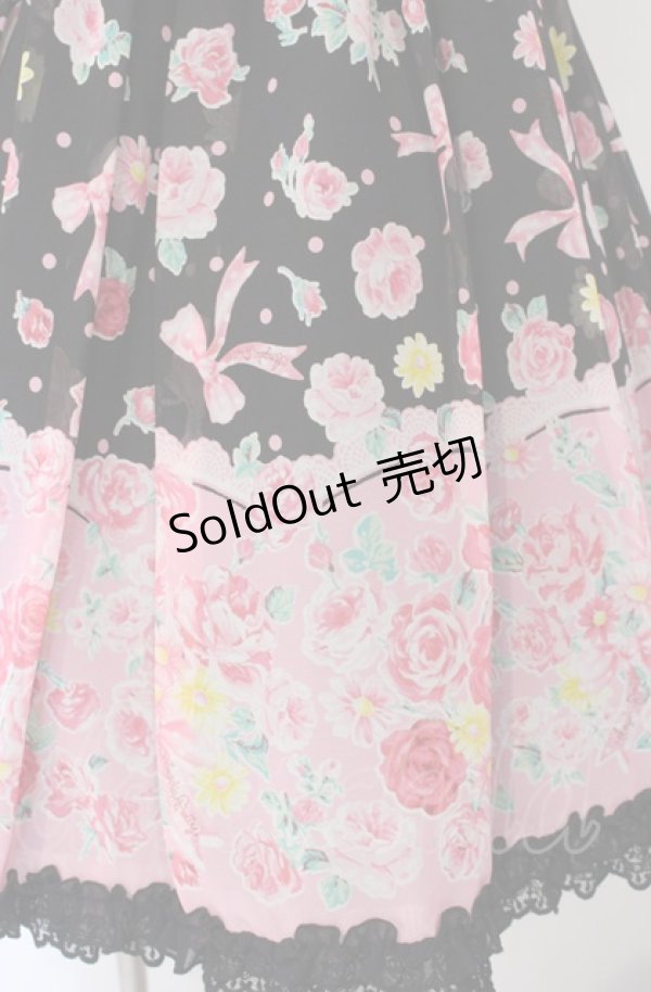 画像3: Angelic Pretty / Powder Roseワンピース  クロ O-25-08-07-011-AP-OP-IG-OS (3)