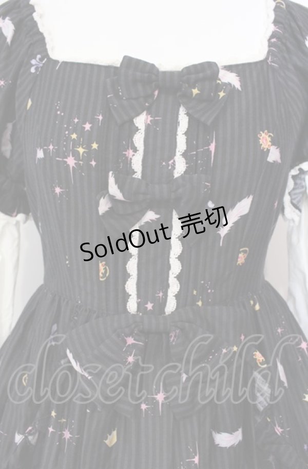 画像2: metamorphose / スワンレイクワンピース  クロ O-25-08-07-012-ME-OP-IG-OS (2)