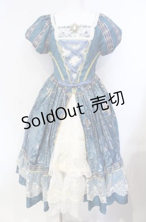 画像: promise（海外ロリィタ） / クラシックロリータワンピースドレス  グリーン O-25-08-07-014-LO-OP-IG-OS