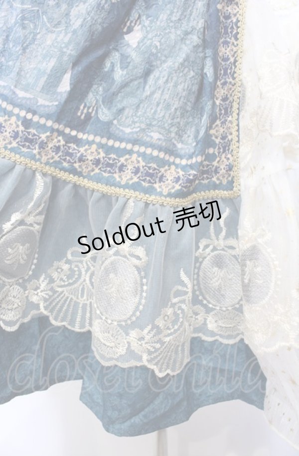 画像3: promise（海外ロリィタ） / クラシックロリータワンピースドレス  グリーン O-25-08-07-014-LO-OP-IG-OS (3)