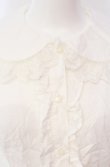 画像2: Angelic Pretty / ハートレース半袖ブラウス  シロ×アカ O-25-08-07-022-AP-BL-OW-OS (2)