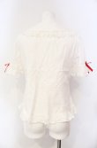 画像4: Angelic Pretty / ハートレース半袖ブラウス  シロ×アカ O-25-08-07-022-AP-BL-OW-OS (4)