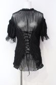 画像1: EVA LADY / Lost In The Fog Gothic Top　トップス L ブラック O-25-08-07-024-PU-TO-OW-OS (1)