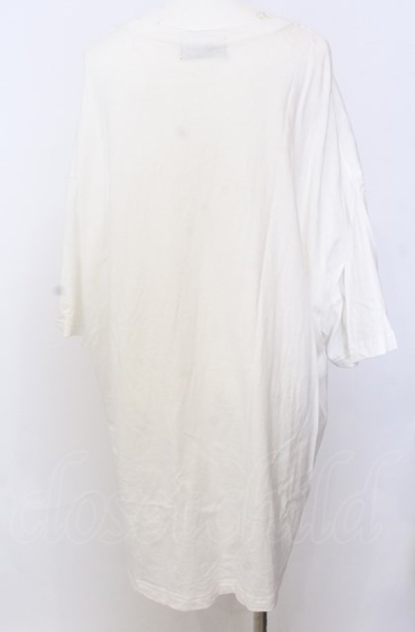 画像3: Candy Stripper / CLEVER OATH BIG BIG TEE Tシャツ  ホワイト O-25-08-08-028-PU-TO-IG-ZT038 (3)