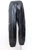 画像3: NieR Clothing / PU LEATHER 4POCKET PANTS【内側ふわもこ防寒】 パンツ  ブラック O-25-08-08-003-PU-PA-IG-ZT-CL001 (3)