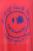 画像2: Candy Stripper / GET SHOT SMILE BIG TEE Tシャツ  レッド O-25-08-08-032-PU-TS-IG-ZT038 (2)