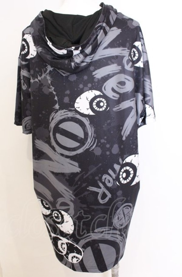 画像3: NieR Clothing / 擬人化パーカー  モノクロ O-25-08-08-045-PU-TO-IG-ZT038 (3)