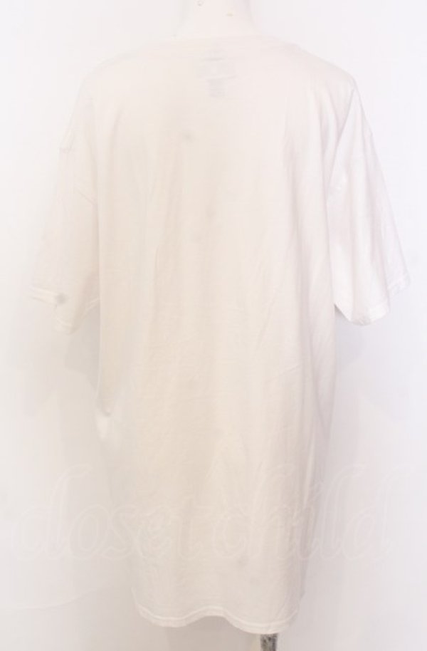 画像3: NieR Clothing / プリントTシャツ XL ホワイト cauion O-25-08-08-053-PU-TO-IG-ZT038 (3)