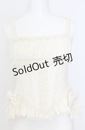 画像: BABY,THE STARS SHINE BRIGHT / 別珍ビスチェ  オフ O-25-08-08-021-BA-TO-IG-OS