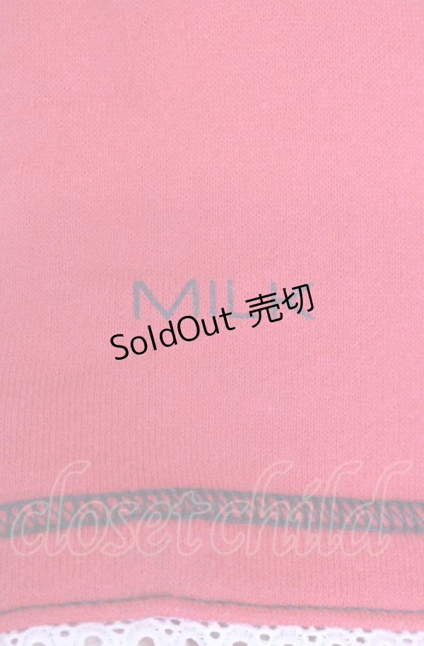 画像4: MILK / ガールプリントトレーナー  アカ O-25-08-08-025-ML-TO-IG-ZT484 (4)