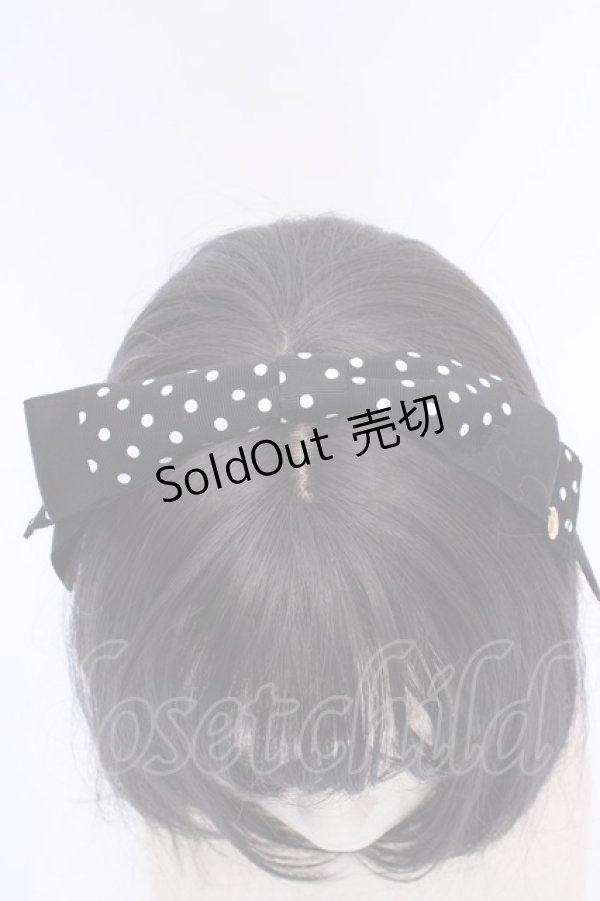 画像3: Angelic Pretty / Dot Michelleカチューシャ  クロ×シロ O-25-08-09-1044-AP-AC-IG-OS (3)