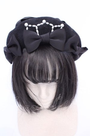 画像: Angelic Pretty / プリンセスリボンベレー  クロ O-25-08-09-1051-AP-AC-IG-OS