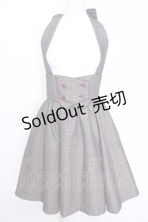 画像: Sheglit / "Morstan"ナポレオンスカート  ブラック チェック O-25-08-09-1021-EL-SK-IG-OS