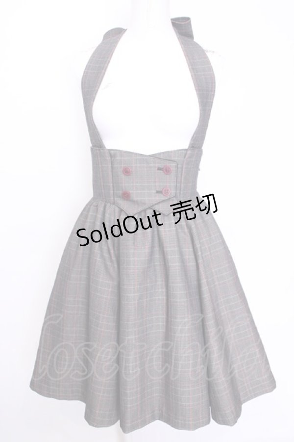 画像1: Sheglit / "Morstan"ナポレオンスカート  ブラック チェック O-25-08-09-1021-EL-SK-IG-OS (1)