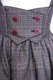 画像2: Sheglit / "Morstan"ナポレオンスカート  ブラック チェック O-25-08-09-1021-EL-SK-IG-OS (2)