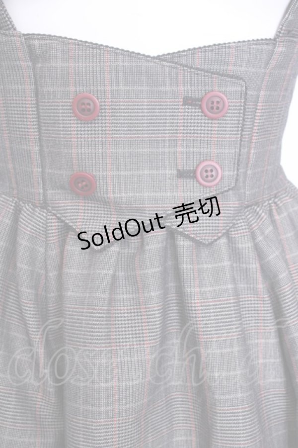 画像2: Sheglit / "Morstan"ナポレオンスカート  ブラック チェック O-25-08-09-1021-EL-SK-IG-OS (2)