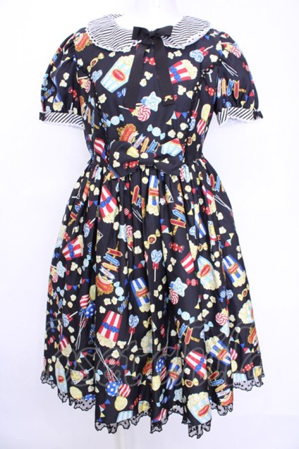 Angelic Pretty / Happy Park Carnivalワンピース クロ O-25-08