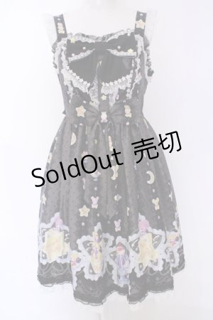 画像: Angelic Pretty / Dreamy Night Cakesジャンパースカート  クロ O-25-08-09-1026-AP-OP-IG-OS