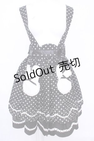 画像: Angelic Pretty / うさぎちゃんポッケスカート  クロ O-25-08-09-1027-AP-SK-IG-OS