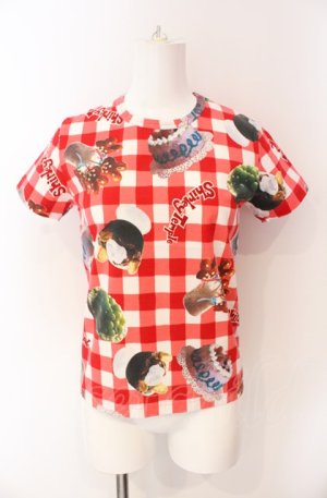 画像: Emily Temple cute / スウィーツ柄Tシャツ 160ｃｍ アカ O-25-08-09-027-ET-TO-OW-OS