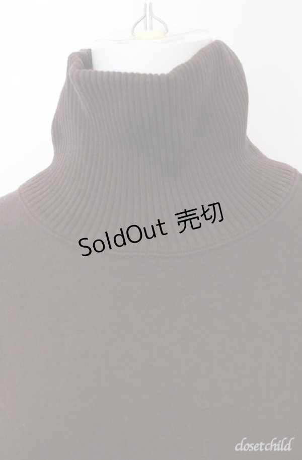 画像2: KANEKO ISAO / リブタートルトレーナー  ブラウン O-25-08-10-071-EL-TO-OW-ZI (2)