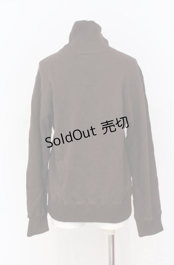 画像3: KANEKO ISAO / リブタートルトレーナー  ブラウン O-25-08-10-071-EL-TO-OW-ZI (3)