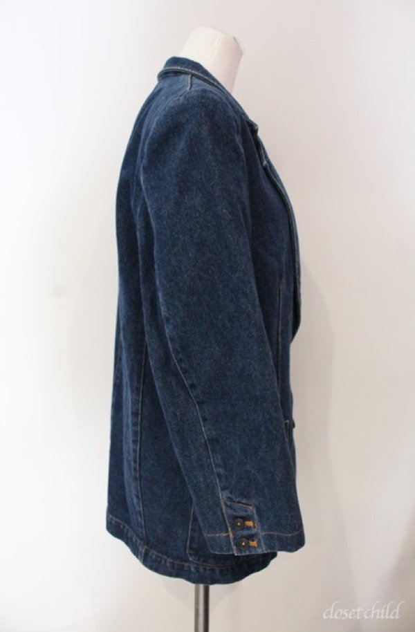 画像2: INGEBORG / 2Bデニムジャケット  インディゴ O-25-08-10-015-LO-JA-OW-ZI (2)