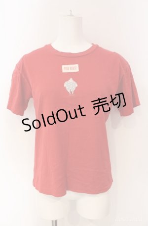 画像: PINK HOUSE / ピエロptTシャツ  アカ O-25-08-10-016-LO-TO-OW-ZI