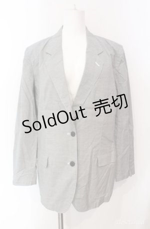 画像: KANEKO ISAO / バック刺繍ジャケット  クロ O-25-08-10-022-EL-JA-OW-ZI