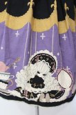 画像4: ALICE and the PIRATES / Marionette in my closet room柄 ジャンパースカートI  ノワール O-25-08-11-017-PA-OP-OW-OS (4)