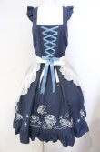 画像1: Amavel / Jerryfish Aquariumジャンパースカート  ブルー×ホワイト O-25-08-11-019-CA-OP-IG-OS (1)