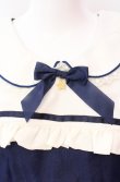 画像2: Angelic Pretty / ステラワンピース  ネイビー O-25-08-11-020-AP-OP-OW-OS (2)